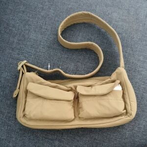 Olive Army Green Crossbody Shoulder Bag